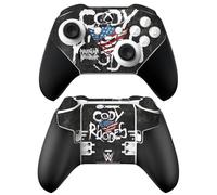 Head Case Designs Officially Licensed WWE Distressed Name Cody Rhodes Vinyl Sticker Gaming Skin Decal Cover Compatible With Xbox Series X & S Elite Wireless Controller Series 2