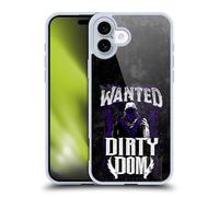 Head Case Designs Officially Licensed WWE Dominik Mysterio Dirty Dom Soft Gel Case for Apple iPhone 16 Plus