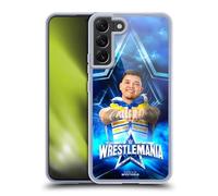 Head Case Designs Officially Licensed WWE Dominik Mysterio Wrestlemania 38 Superstars Gel Case [Military Grade Protection] Compatible with Samsung Galaxy S22+ 5G and Compatible with MagSafe