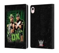 Head Case Designs Officially Licensed WWE DX D-Generation X Leather Wallet Case Compatible With Apple iPad mini (2021/2024)