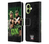 Head Case Designs Officially Licensed WWE DX D-Generation X Leather Wallet Case Compatible With Apple iPhone 17