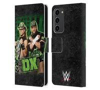 Head Case Designs Officially Licensed WWE DX D-Generation X Leather Wallet Case Compatible With Samsung Galaxy S23+ 5G