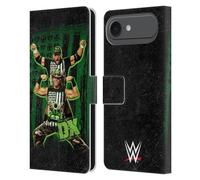 Head Case Designs Officially Licensed WWE DX Triple H & Shawn D-Generation X Leather Wallet Case Compatible With Apple iPhone 17 Air