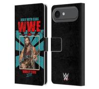Head Case Designs Officially Licensed WWE Elias Walk with Elias Superstars 7 Leather Wallet Case Compatible With Apple iPhone 17 Air