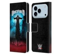 Head Case Designs Officially Licensed WWE Eternal The Undertaker Leather Wallet Case Compatible With Apple iPhone 17 Pro