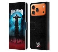 Head Case Designs Officially Licensed WWE Eternal The Undertaker Leather Wallet Case Compatible With Apple iPhone 17 Pro Max