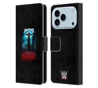 Head Case Designs Officially Licensed WWE Eternal Undertaker Leather Wallet Case Compatible With Apple iPhone 17 Pro