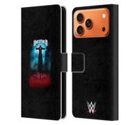 Head Case Designs Officially Licensed WWE Eternal Undertaker Leather Wallet Case Compatible With Apple iPhone 17 Pro Max