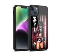 Head Case Designs Officially Licensed WWE Finn Bálor American Flag Superstars Gel Armour Case [Military Grade Protection] Compatible With Apple iPhone 14 Plus