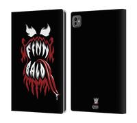 Head Case Designs Officially Licensed WWE Finn Bàlor Lock Up Superstars 8 Leather Wallet Case Compatible With Apple iPad Pro 11 M4/M5 2024/2025