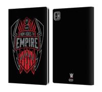 Head Case Designs Officially Licensed WWE From Ashes To Empire 2017 Roman Reigns Leather Wallet Case Compatible With Apple iPad Pro 11 M4 2024