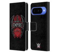 Head Case Designs Officially Licensed WWE From Ashes To Empire 2017 Roman Reigns Leather Wallet Case Compatible With Google Pixel 10
