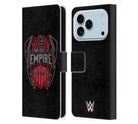 Head Case Designs Officially Licensed WWE From Ashes To Empire 2017 Roman Reigns Leather Wallet Case Compatible With Apple iPhone 17 Pro