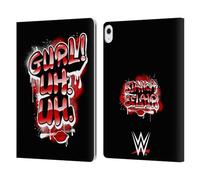 Head Case Designs Officially Licensed WWE Girl Uh. Uh. Bianca Belair Leather Wallet Case Compatible With Apple iPad Air 13 2024/2025