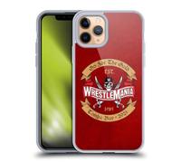 Head Case Designs Officially Licensed WWE Go For The Gold 2 Wrestlemania 37 Logos Gel Case [Military Grade Protection] Compatible with Apple iPhone 11 Pro and Compatible with MagSafe