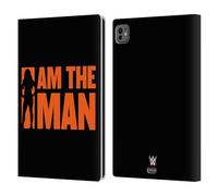 Head Case Designs Officially Licensed WWE Graphic Becky Lynch The Man Leather Wallet Case Compatible With Apple iPad Pro 11 M4/M5 2024/2025