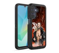 Head Case Designs Officially Licensed WWE Graphic Portrait Seth Rollins Ultra-Armoured Shockproof Case [Military Grade Protection] Compatible With Samsung Galaxy A16 5G