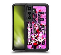 Head Case Designs Officially Licensed WWE Graphics Bret Hart Ultra-Armoured Shockproof Case [Military Grade Protection] Compatible With Samsung Galaxy S24+ 5G