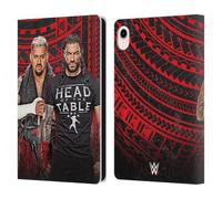 Head Case Designs Officially Licensed WWE Group The Bloodline Leather Wallet Case Compatible With Apple iPad mini (2021/2024)