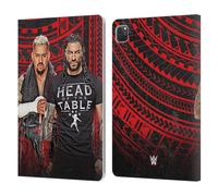Head Case Designs Officially Licensed WWE Group The Bloodline Leather Wallet Case Compatible With Apple iPad Pro 11 2020/2021 / 2022