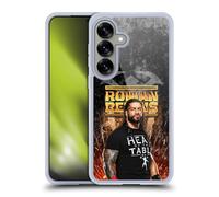 Head Case Designs Officially Licensed WWE Grunge Roman Reigns Gel Case [Military Grade Protection] Compatible with Samsung Galaxy S25 and Compatible with MagSafe