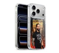 Head Case Designs Officially Licensed WWE Grunge Roman Reigns Gel Case [Military Grade Protection] Compatible with Apple iPhone 17 Pro and Compatible with MagSafe