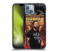 Head Case Designs Officially Licensed WWE Grunge Roman Reigns Hard Back Case Compatible With Apple iPhone 14