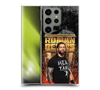 Head Case Designs Officially Licensed WWE Grunge Roman Reigns Hard Back Case Compatible With Samsung Galaxy S24 Ultra 5G