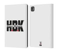 Head Case Designs Officially Licensed WWE HBK Shawn Michaels Leather Wallet Case Compatible With Apple iPad Pro 11 M4 2024