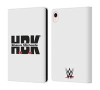 Head Case Designs Officially Licensed WWE HBK Shawn Michaels Leather Wallet Case Compatible With Apple iPad mini (2021/2024)