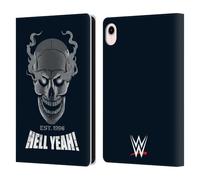 Head Case Designs Officially Licensed WWE Hell Yeah Stone Cold Steve Austin Leather Wallet Case Compatible With Apple iPad mini (2021/2024)