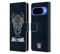 Head Case Designs Officially Licensed WWE Hell Yeah Stone Cold Steve Austin Leather Wallet Case Compatible With Google Pixel 10