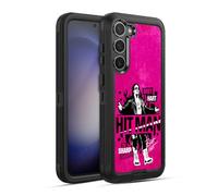 Head Case Designs Officially Licensed WWE Hitman Bret Hart Ultra-Armoured Shockproof Case [Military Grade Protection] Compatible With Samsung Galaxy S23+ 5G