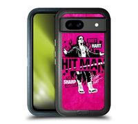 Head Case Designs Officially Licensed WWE Hitman Bret Hart Ultra-Armoured Shockproof Case [Military Grade Protection] Compatible With Google Pixel 8a
