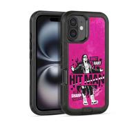Head Case Designs Officially Licensed WWE Hitman Bret Hart Ultra-Armoured Shockproof Case [Military Grade Protection] Compatible With Apple iPhone 16