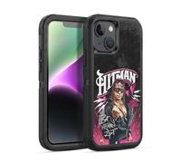 Head Case Designs Officially Licensed WWE Hitman Graphics Bret Hart Ultra-Armoured Shockproof Case [Military Grade Protection] Compatible With Apple iPhone 14