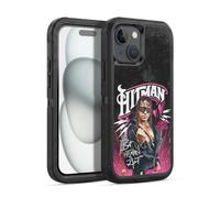 Head Case Designs Officially Licensed WWE Hitman Graphics Bret Hart Ultra-Armoured Shockproof Case [Military Grade Protection] Compatible With Apple iPhone 15
