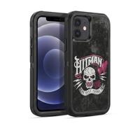 Head Case Designs Officially Licensed WWE Hitman Logo Bret Hart Ultra-Armoured Shockproof Case [Military Grade Protection] Compatible With Apple iPhone 12 / iPhone 12 Pro