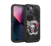 Head Case Designs Officially Licensed WWE Hitman Logo Bret Hart Ultra-Armoured Shockproof Case [Military Grade Protection] Compatible With Apple iPhone 13