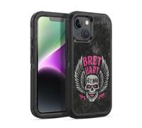 Head Case Designs Officially Licensed WWE Hitman Skull Bret Hart Ultra-Armoured Shockproof Case [Military Grade Protection] Compatible With Apple iPhone 14