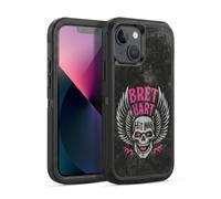 Head Case Designs Officially Licensed WWE Hitman Skull Bret Hart Ultra-Armoured Shockproof Case [Military Grade Protection] Compatible With Apple iPhone 13