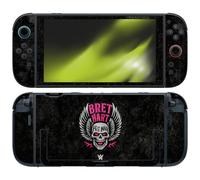 Head Case Designs Officially Licensed WWE Hitman Skull Bret Hart Vinyl Sticker Gaming Skin Decal Cover Compatible With Nintendo Switch 2