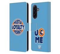 Head Case Designs Officially Licensed WWE Hustle Loyalty Respect John Cena Leather Wallet Case Compatible With Samsung Galaxy A17 4G / 5G