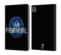 Head Case Designs Officially Licensed WWE I Am Phenomenal Aj Styles Leather Wallet Case Compatible With Apple iPad Pro 11 M4 2024