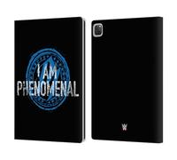 Head Case Designs Officially Licensed WWE I Am Phenomenal Aj Styles Leather Wallet Case Compatible With Apple iPad Pro 13 M4 2024