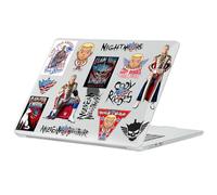 Head Case Designs Officially Licensed WWE Icons Cody Rhodes Clear Hard Crystal Armour Laptop Case Compatible with MacBook Air 13.6" M2 A2681/M3 A3113/M4 A3240 2022/2024/2025