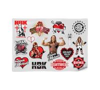 Head Case Designs Officially Licensed WWE Icons Shawn Michaels Stickers & Skin Decals Compatible for Laptop Smartphone Gaming Notebook Luggage Bag Tumbler Scrapbook Locker