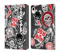 Head Case Designs Officially Licensed WWE Icons Stone Cold Steve Austin Leather Wallet Case Compatible With Apple iPad mini (2021/2024)