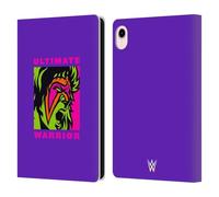 Head Case Designs Officially Licensed WWE Illustrated The Ultimate Warrior Leather Wallet Case Compatible With Apple iPad mini (2021/2024)