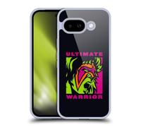 Head Case Designs Officially Licensed WWE Illustrated Ultimate Warrior Gel Case [Military Grade Protection] Compatible With Google Pixel 9A